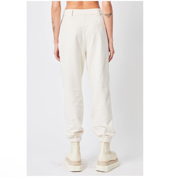 THOM KROM W St 319 sweatpants jogger styleTrousers Bone In White - Picture 3 of 14